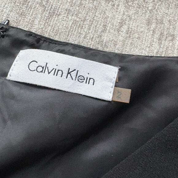 Calvin Klein Midi Black Dress - Picture 4 of 5